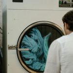 Man in a Public Launderette